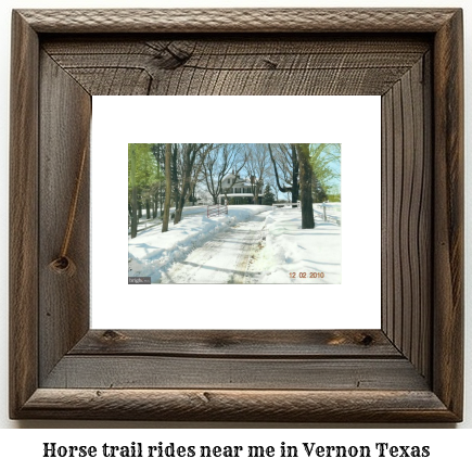 horse trail rides near me in Vernon, Texas